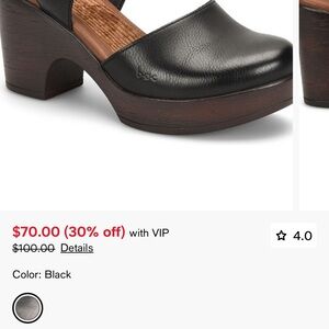 boc Natasha black women wedges clogs